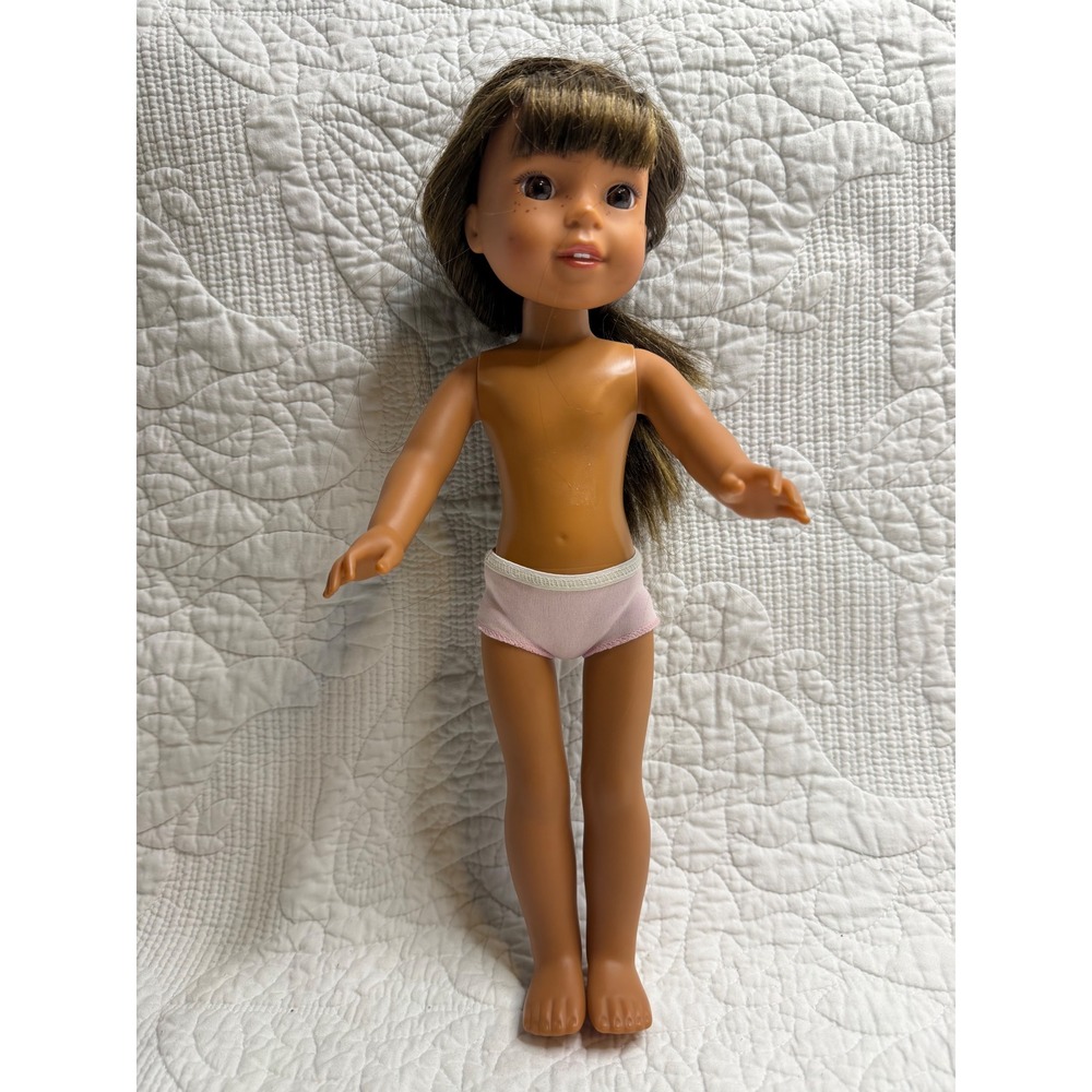 American Girl WellieWishers Ashlyn 14.5 Inch Doll Brown Hair Freckles FGD37